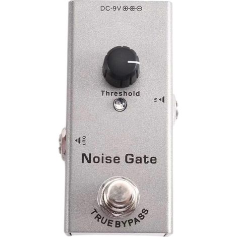 Super Pedal Noise Gate Cleaner, Rauschunterdrückungseffekt, Rauschfilter für Effektpedale, Rauschunterdrückung für E-Gitarre, 9V (1/5)
