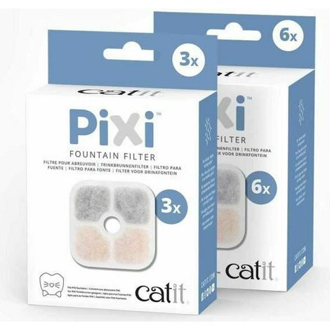 Cat-it PIXIE filtres blanc pour fontaines à eau chat