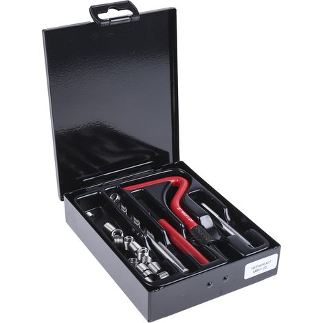 Kit de réparation de filetage 19 pièces M8 x 1,25 ( Prix pour 1 Jeu ) (1/2)