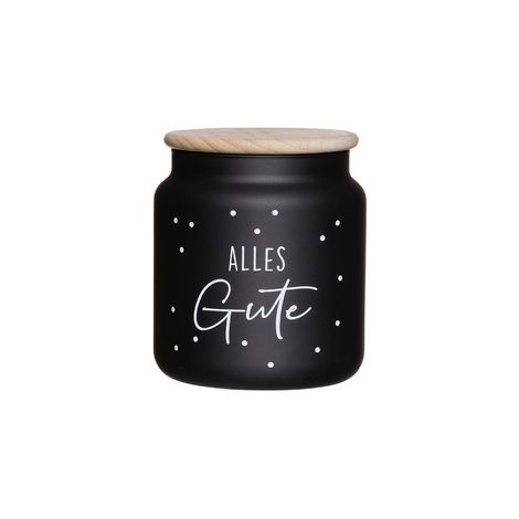 RITZENHOFF & BREKER SVART BOÎTE DE CONSERVATION EN VERRE NOIR 1,1 L 817539