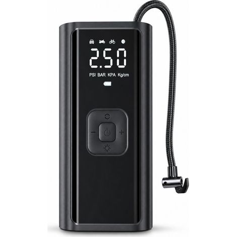 Gonfleur Sans Fil Portable pour Voiture Haute Pression