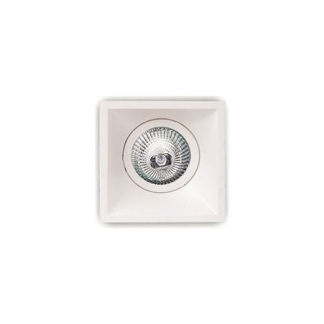 Faretto incasso quadrato crema GU5.3 50W Maxlight Spot (1/2)