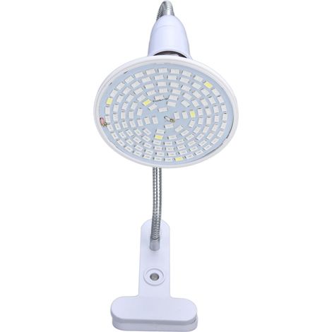 Lampe de culture 12 W, 120 LED, avec clip, culot E27/E26, rotation à 360°, spectre rouge/bleu/blanc chaud, prise 110-240 V. (1/5)