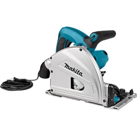 MAKITA Kit complet scie plongeante 1300 W Ø165 mm avec 2 rails 140 cm - SP6000J2 (1/5)