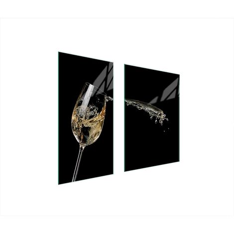 GLASSCHUTZPLATTE 75x52 WEIN (1/5)