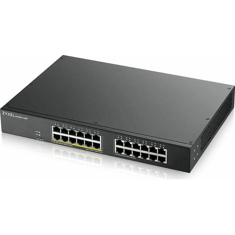 Zyxel GS1900-24EP Gestionado L2 Gigabit Ethernet (10/100/1000) Energía sobre Ethernet (PoE) Negro (1/2)