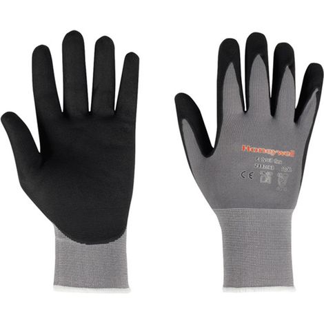 10 paires de gants de protection Polytril Flex HONEYWELL 2332663 - Gris clair - 9 (L)