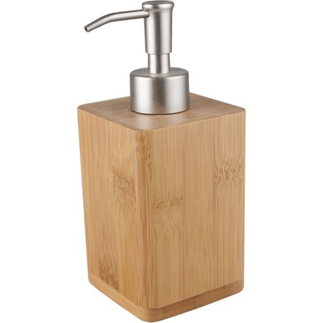 Optima Dispenser di sapone in bambù Optima Latia, legno chiaro (LAT99)