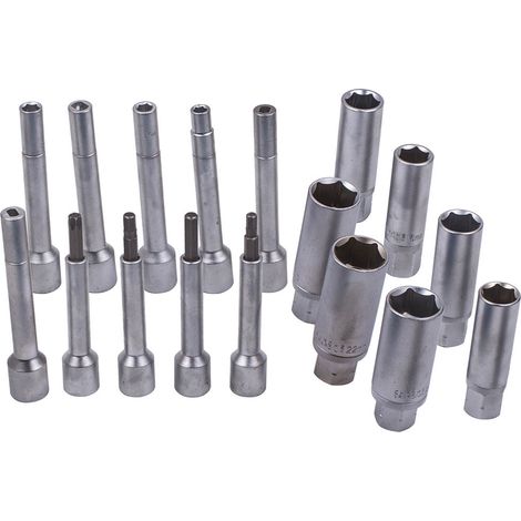 18pcs Shock Absorber Strut Dome Bearing Tool Socket Wrench Nut Set Universal (1/5)