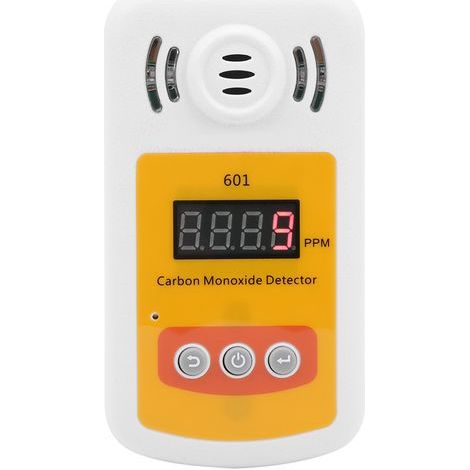 Tragbarer Kohlenmonoxid-Detektor 0-1000 ppm - Digitaler Gasleckanalysator (1/5)