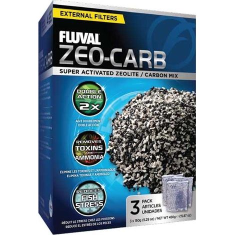 Fluval zeo carboidrati 3 x 150 g