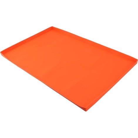Tapis de protection en silicone pour plaque de cuisson Blackstone 36 pouces, orange (1/5)