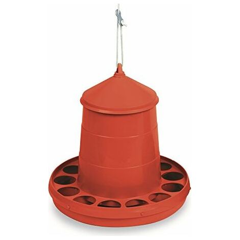 TOLVA PLASTICO AVE 2 KG. ROJO