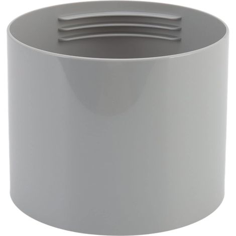 Raccord de tuyau d'évacuation pour climatiseur portable–Coupleur de tuyau d'évacuation pour climatiseur–Raccord de tuyau d'échappement de 130 mmblanc. (1/5)