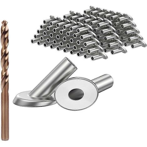 Lot de 40 manchons de protection biseautés à angle droit, pour poteaux en bois, câbles de garde-corps d'escalier, 1/8", 45 degrés (1/5)
