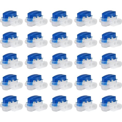 314 connecteurs de câble étanches à 3 trous, lot de 25, accessoires pour tondeuse robotisée Gardena. (1/5)