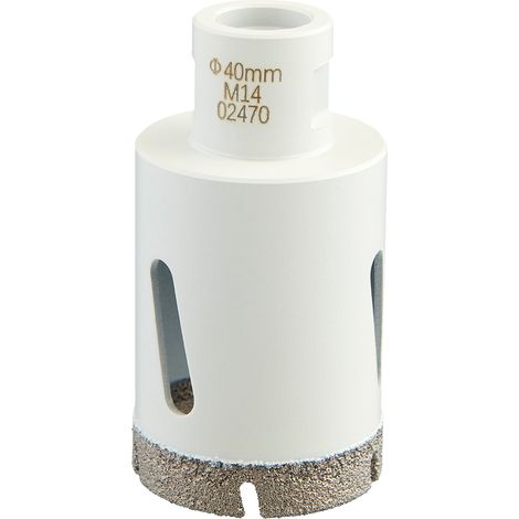WS24 M14 Diamantbohrkrone SuperDry Ø 40 mm