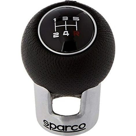 Pomo de la Palanca de Cambio Sparco Lazio Negro (1/4)