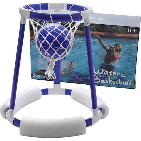 Panier de basket aquatique, panier de basket en mousse EVA pour enfants, jeu d'eau d'été en extérieur, jouets de sport et jeux d'eau