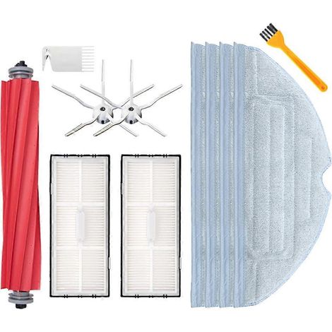 brosse principale, filtre HEPA, serpillères pour aspirateur robot S7, T7S et T7Plus - pièces de rechange (1/5)