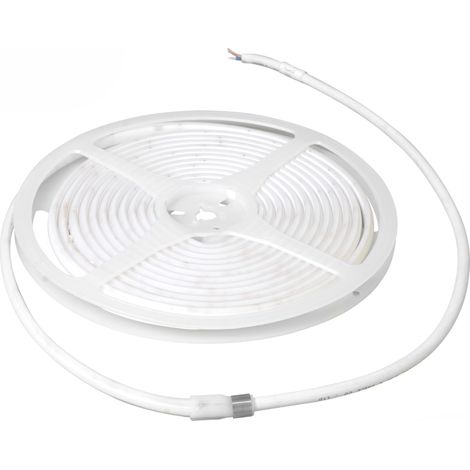 Alcapower Striscia LED professionale HEM IP65 5 metri 15W/m 1500lm/m 6500K Luce Fredda 230V Classe Energetica F illuminazione interni ed esterni (1/4)