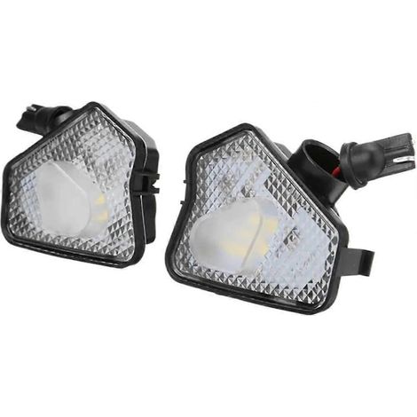 Einstiegsbeleuchtung und dynamische LED-Blinker in den Rückspiegeln, kompatibel mit Mercedes-Benz W204 CLA ABCES Klasse W176 W212--