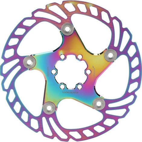 Disque de Frein à 6 Trou pour VTT, Rotor 180 mm en Finition Colorée (1/5)