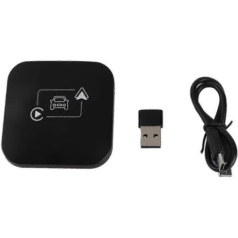 Adaptateur Bluetooth 5.0 sans fil CarPlay compatible avec iPhone et Android Auto pour autoradios universels RNWHBYV (1/4)