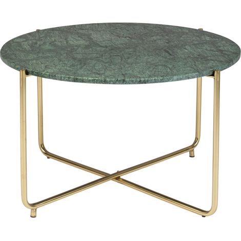 Table basse en marbre ø70cm - Vert - TIMPA (1/5)