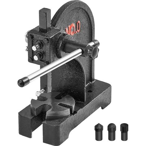 „Mophorn Arbor Press, 0,5 Tonnen manuell. Max Höhe 4.6„“. Gusseisen. Tischplatte. Für Stanzen, Biegen. Material: Gusseisen. Farbe: N/A. Spannung: N/A. Leistung: N/A. Schauplatz: Werkstatt/Desktop.