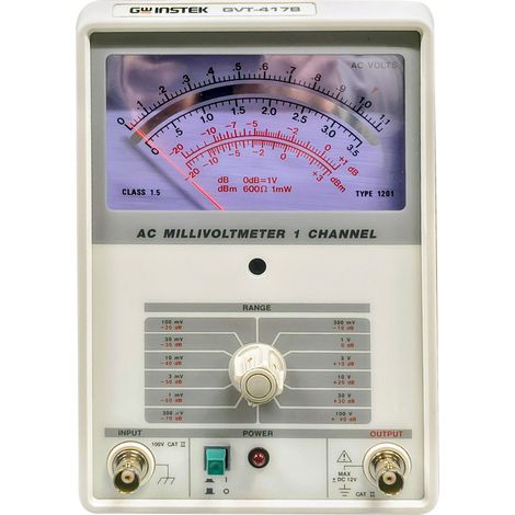 GW Instek 01VT417B00GS GVT-417B  Millivoltmesser  1 St.