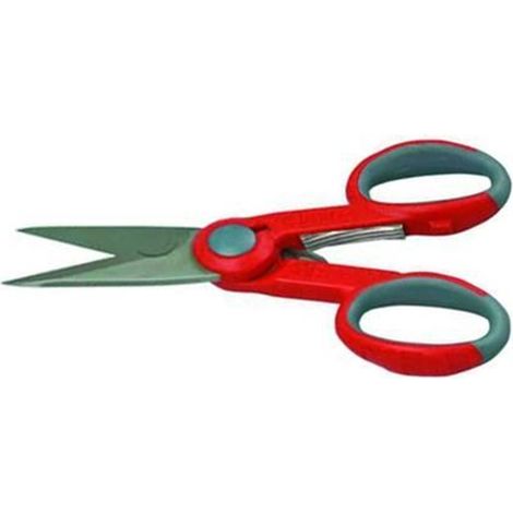 FORBICI ELETTRICISTA LAME DIRITTE ART.207C -- - mm.143 (1/2)