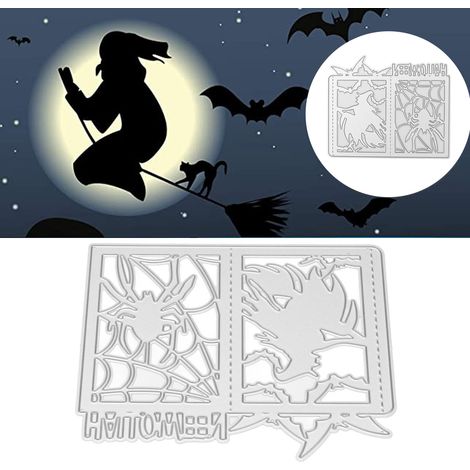 DIY Scrapbooking Halloween Hexenlaterne Stanzformen (1/5)