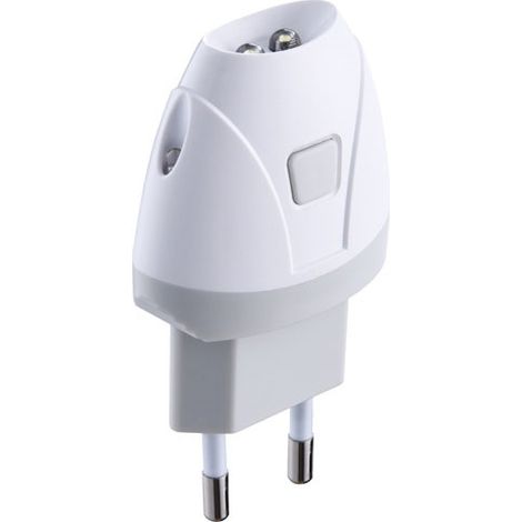 Electraline torche d'urgence automatique anti-coupure 3 fonctions blanc - 58303 (1/5)