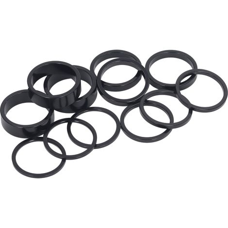 CANSUCC Entretoise de direction vélo 28,6mm aluminium alliage kit rondelle fourche VTT route (1/5)