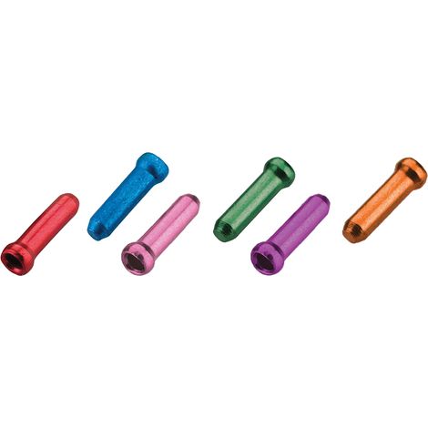 Embouts De Câble Frein Ou Dérailleur Multicolores - Lot De 500 Assortis - Jagwire