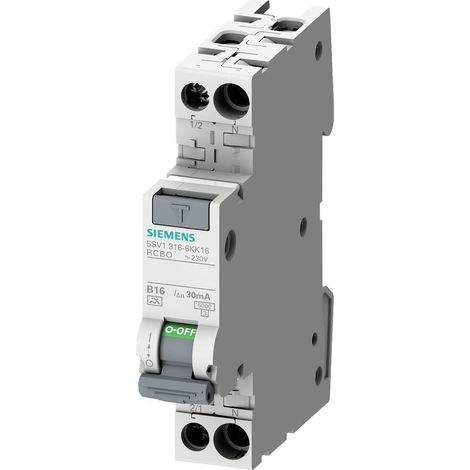 Siemens 5SV13166LK16 Interrupteur différentiel/Disjoncteur de protection C469912
