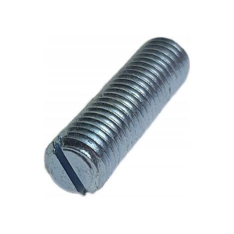 Tornillo prisionero galvanizado sin cabeza M5x12 DIN 551, 10 unidades (1/5)