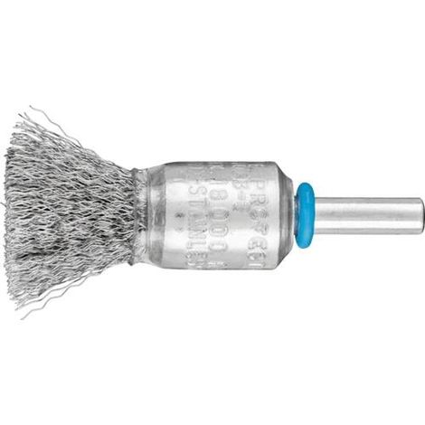 Brosse à pince PBU INOX D.15mm, épaisseur de fil 0,2mm, VA 0,2mm (1/4)