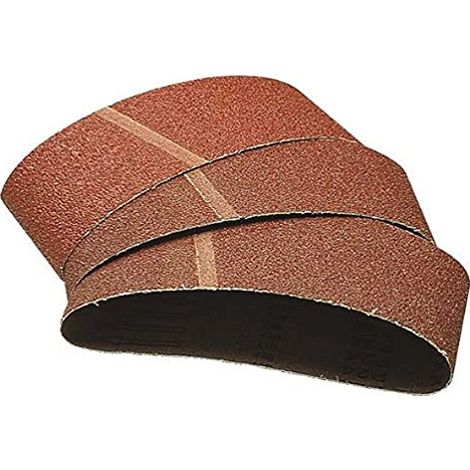 Wolfcraft 3103000 Carta abrasiva a nastro Dimensione dei grani 80 (L x L) 533 mm x 75 mm 6 pz.