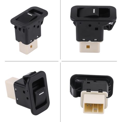 Bouton de commande de lève-vitre électrique côté conducteur pour Ford modèles 2004-2014 SY14529B (1/5)
