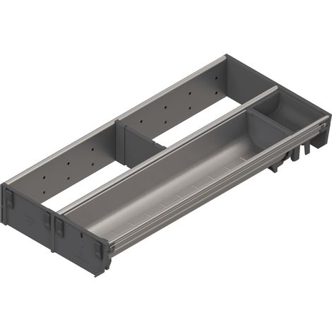 Blum Orga-Line Besteckeinsatz Facheinteilung Set ZSI.XXXKI2N, NL 450mm, grau (1/2)