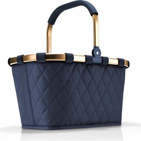reisenthel Carrybag Midnight Gold – Robuste Einkaufstasche mit viel Stauraum und praktischer Innentasche – Elegantes Design und wasserabweisend (1/5)