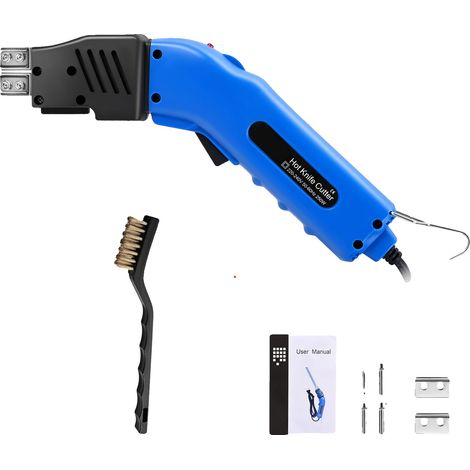 Couteau Chauffant, Chauffage Rapide, Découpe de Haute Précision, Bleu, UE (1/2)