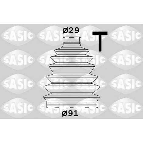 Jeu de joints-soufflets, arbre de commande Sasic 1900007 CITROËN 1446300 1481335