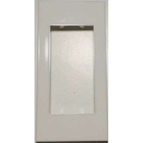 Legrand 077250 Schmale Mosaikplatte – 1 Modul – Weiß