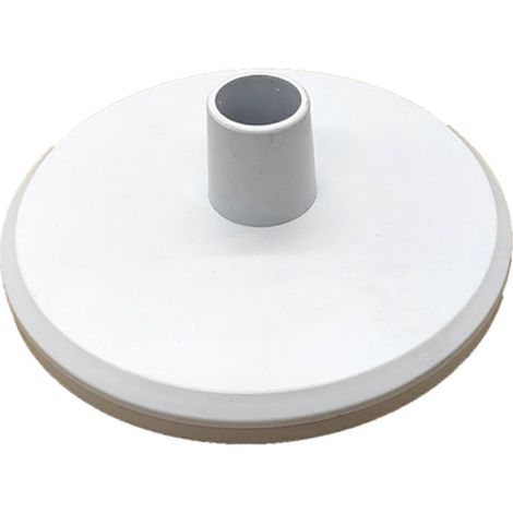 Plaque de skimmer blanche 2025 grand format 8" pour piscine creusée, installation facile, remplacement (1/5)