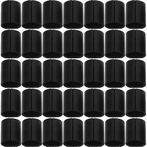 Patins antidérapants en plastique pour pieds de chaise, 25-30 mm (1/5)