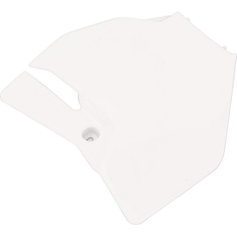 Cache de plaque d'immatriculation avant pour moto, en plastique ABS, pour EXC 150 250 300 TPI (2020-2022), blanc. (1/5)