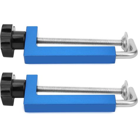 2 Stück 120 mm flexible Zaunklemmen aus Aluminiumlegierung für Heimwerker und Schreinerarbeiten (1/5)
